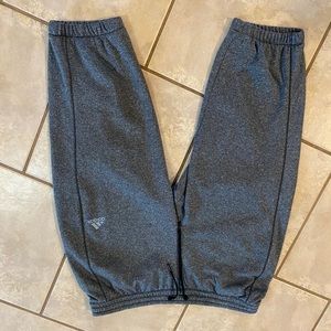Adidas Grey Cropped Sweatpants Sz M